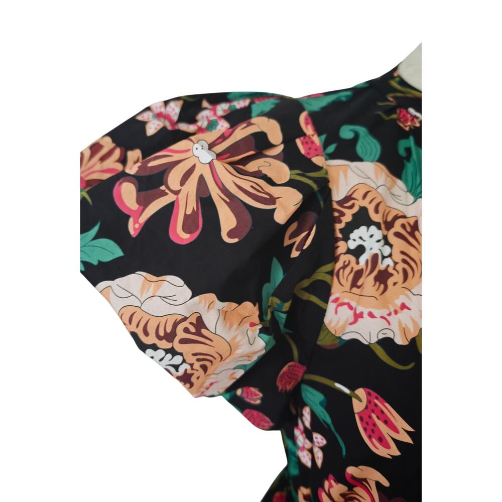 Ulla Johnson Marin floral cotton poplin midi dress - Picture 9 of 9